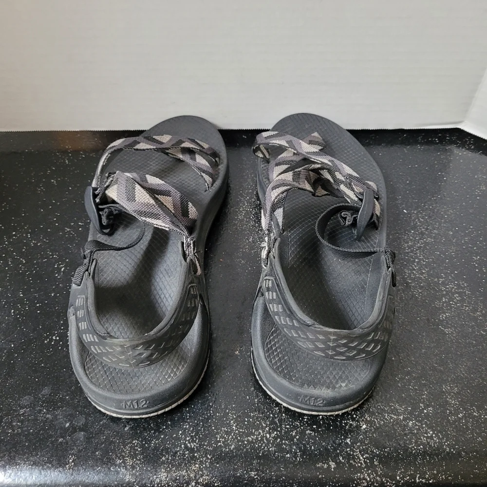Chaco Black and Grey Sandals